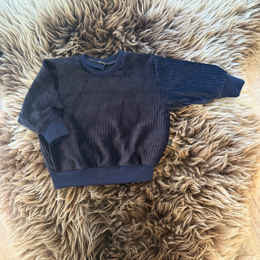 Sweater Corduroy Navy 68-74