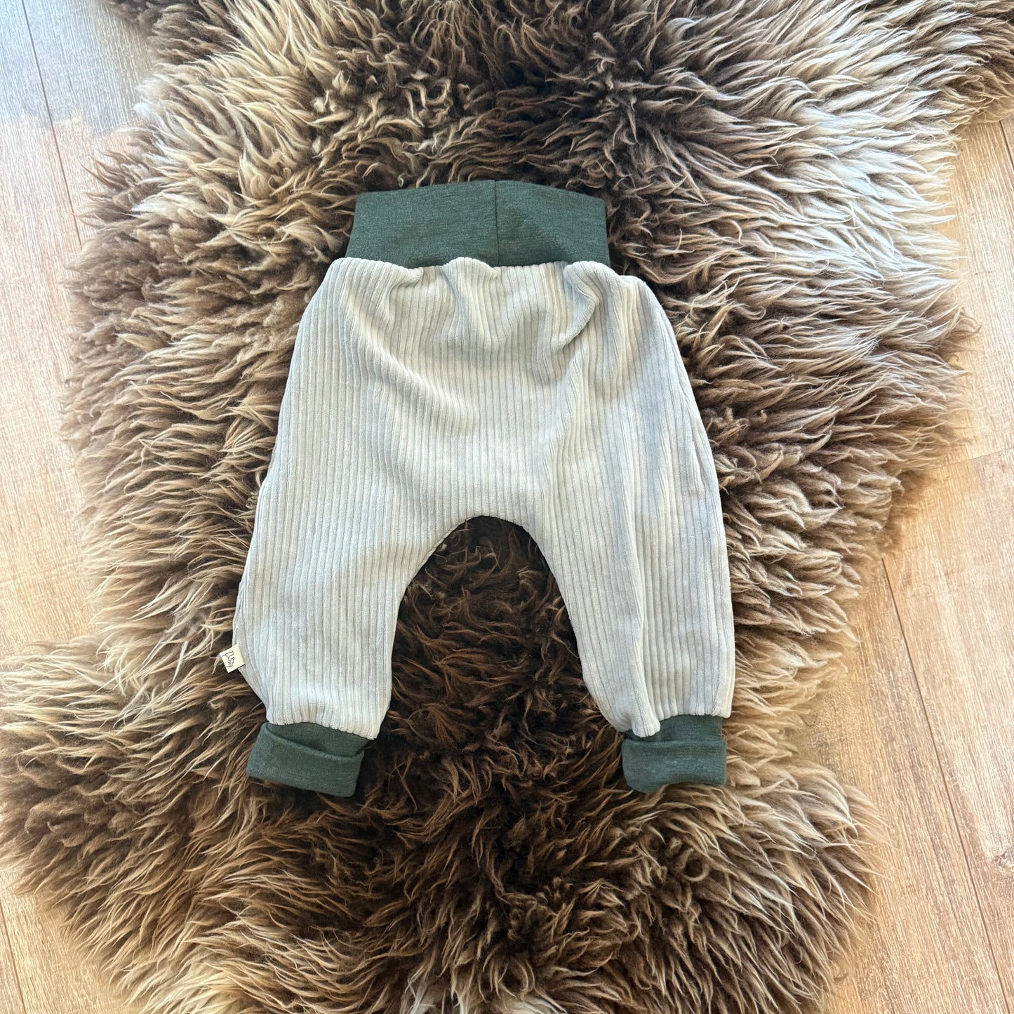 Harembroekje Corduroy Mint 80-86