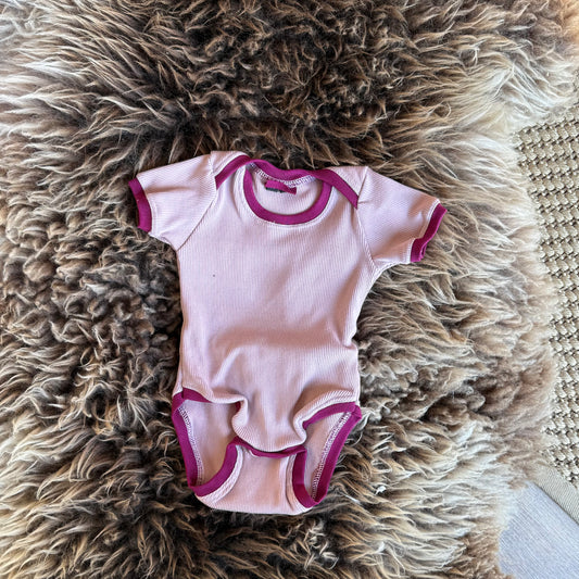 Romper vintage pink 56-62