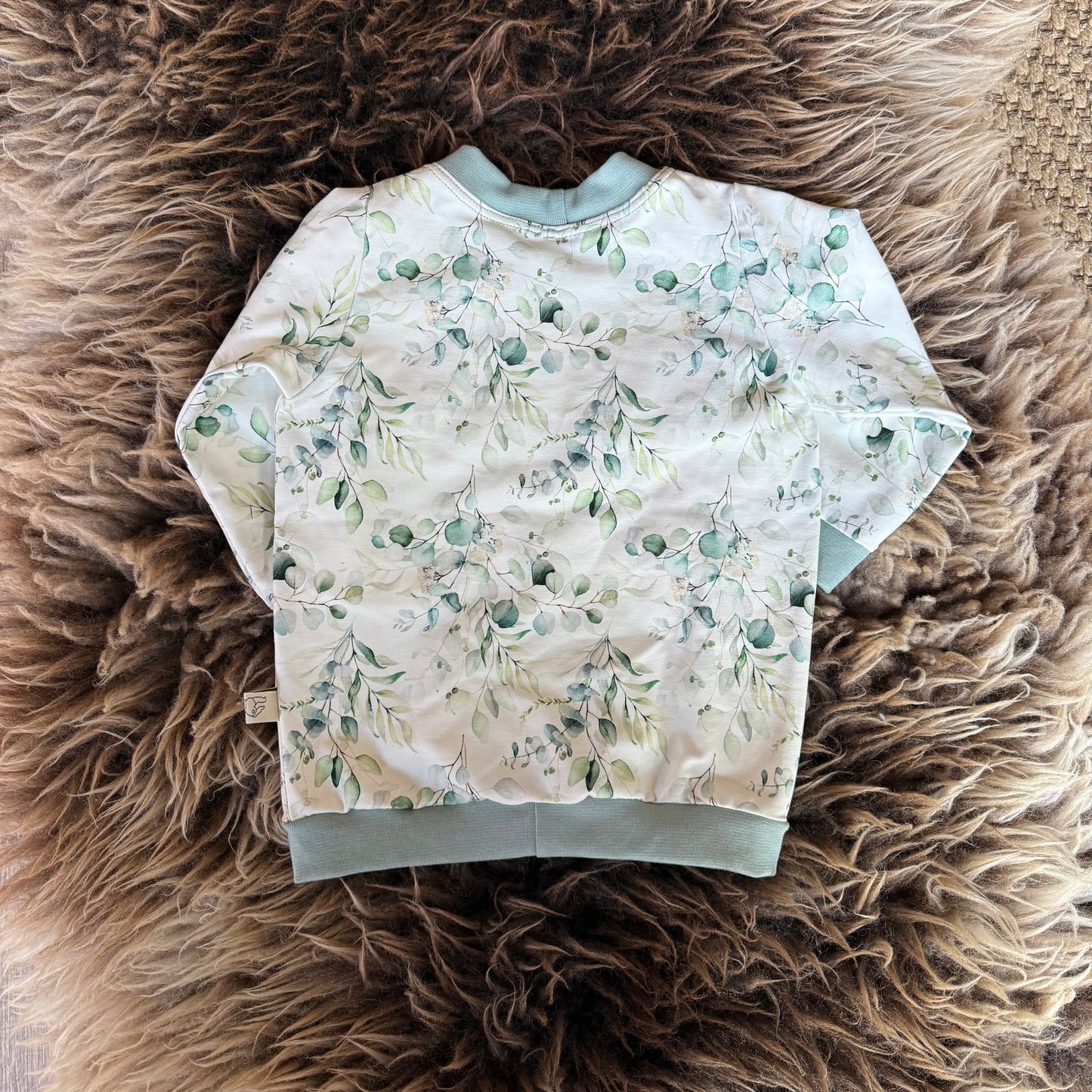Longsleeve green botanical