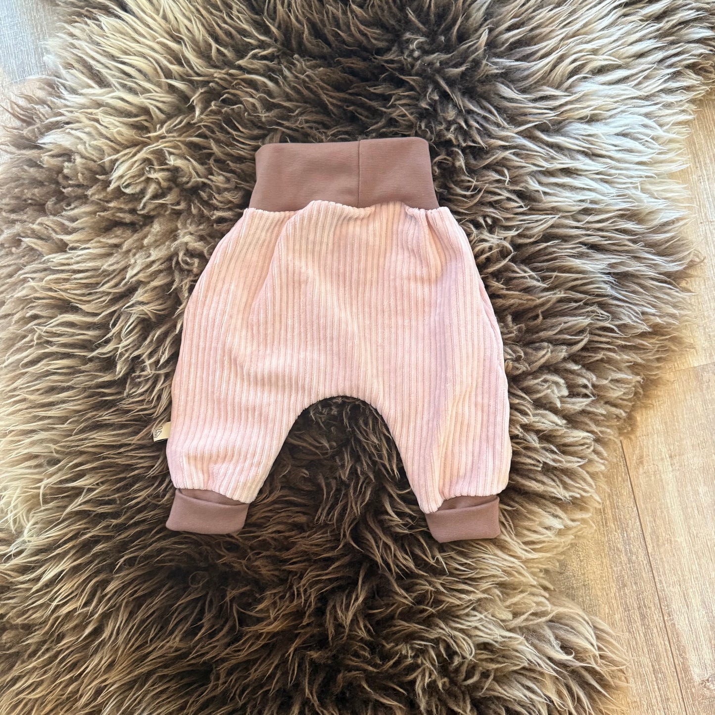 Harem Corduroy pink
