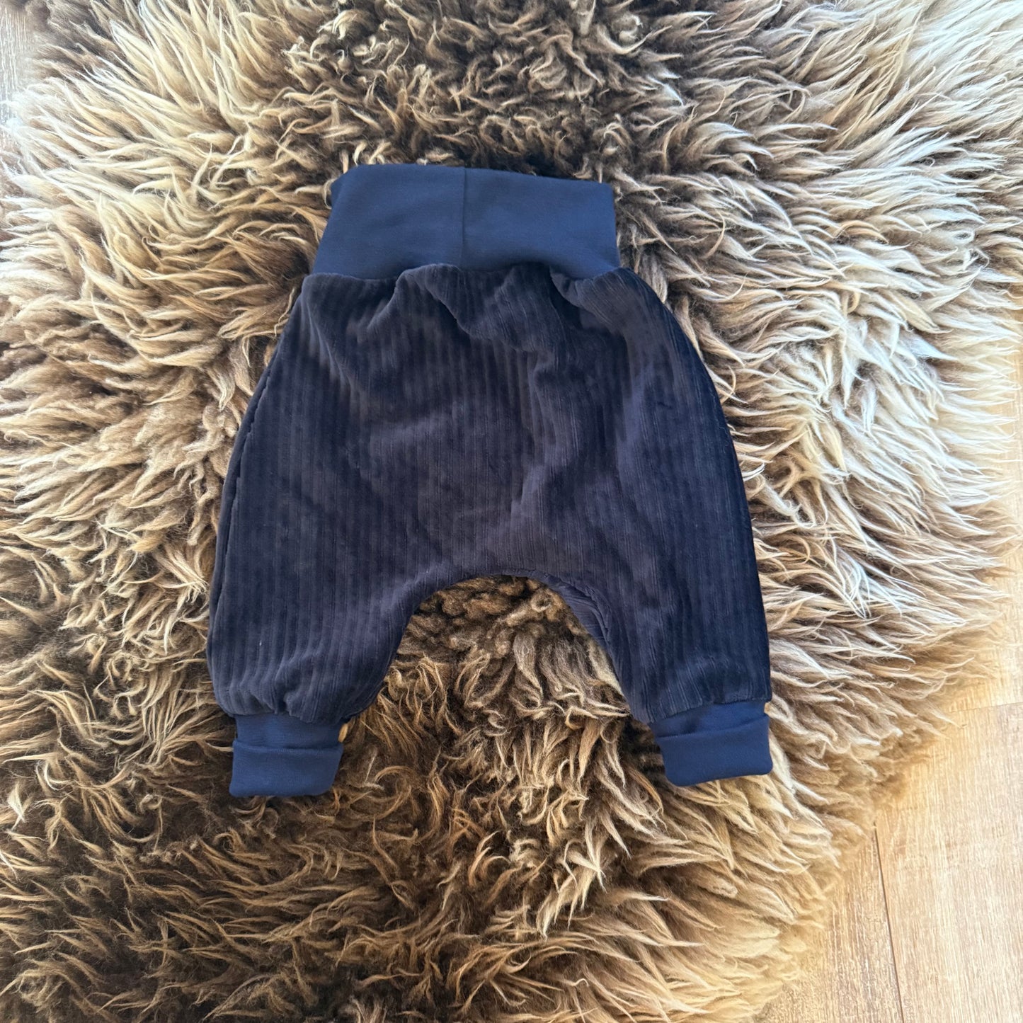 Harembroekje Corduroy Marine 68-74