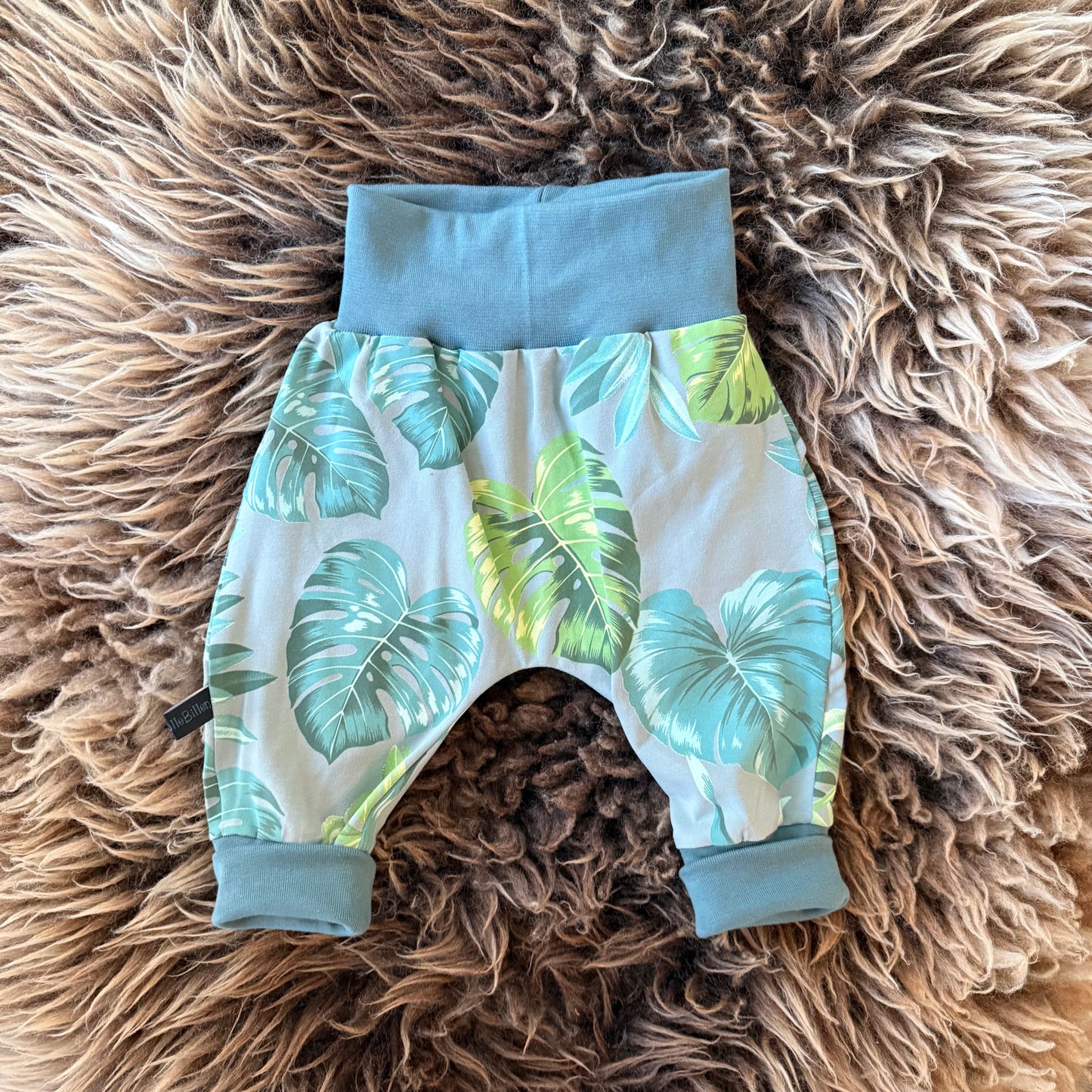 Zomer harem Blue Monstera