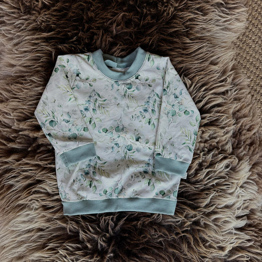 Longsleeve green botanical