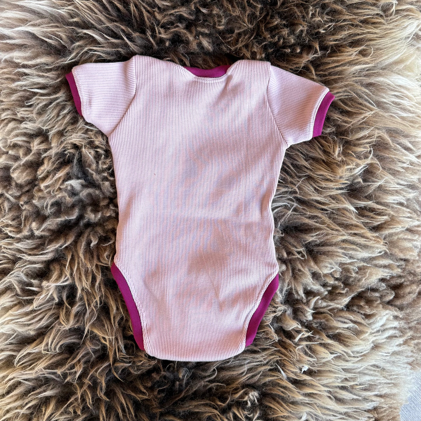 Romper vintage pink 56-62