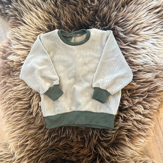Sweater Corduroy Mint 80-86