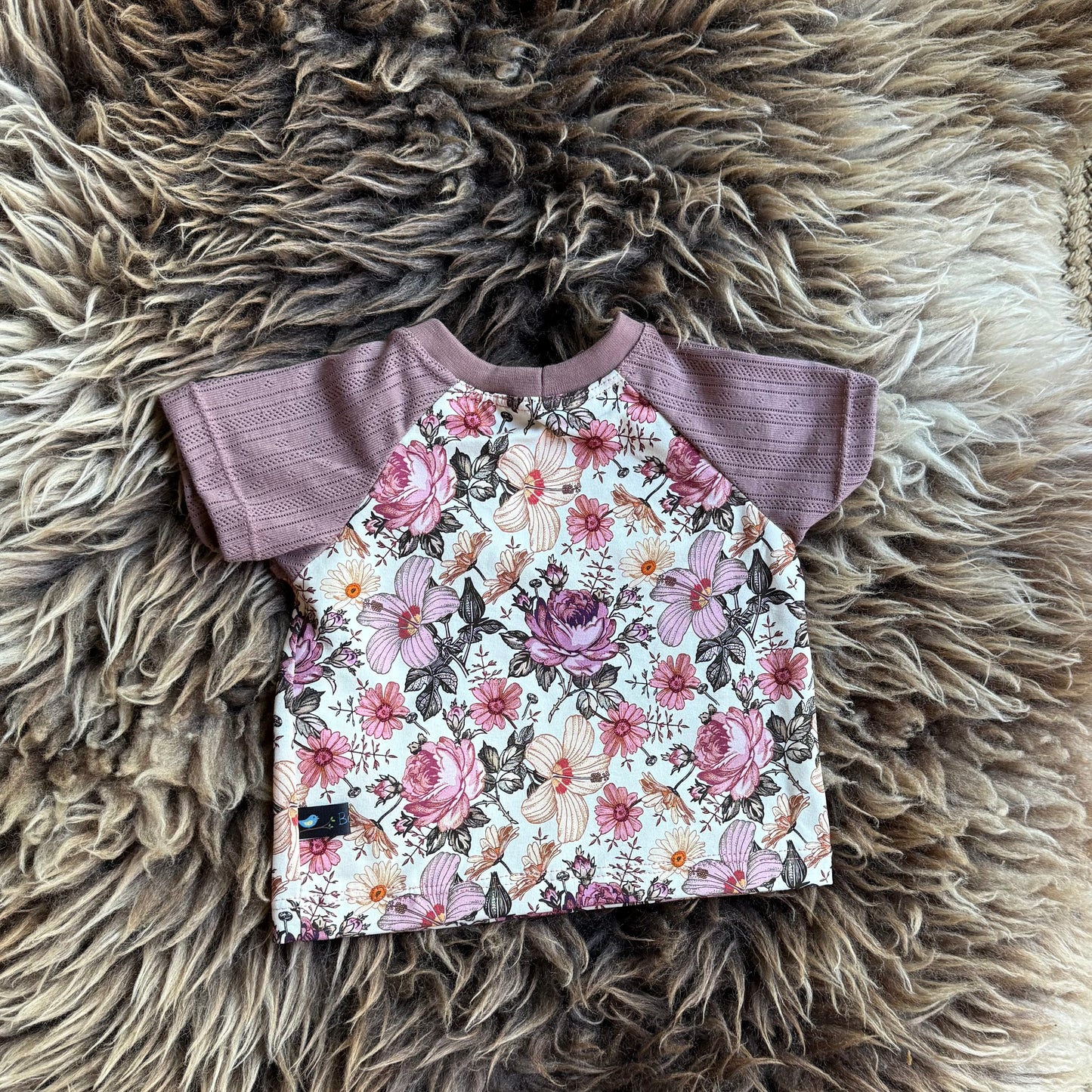 Shirt pink flowers