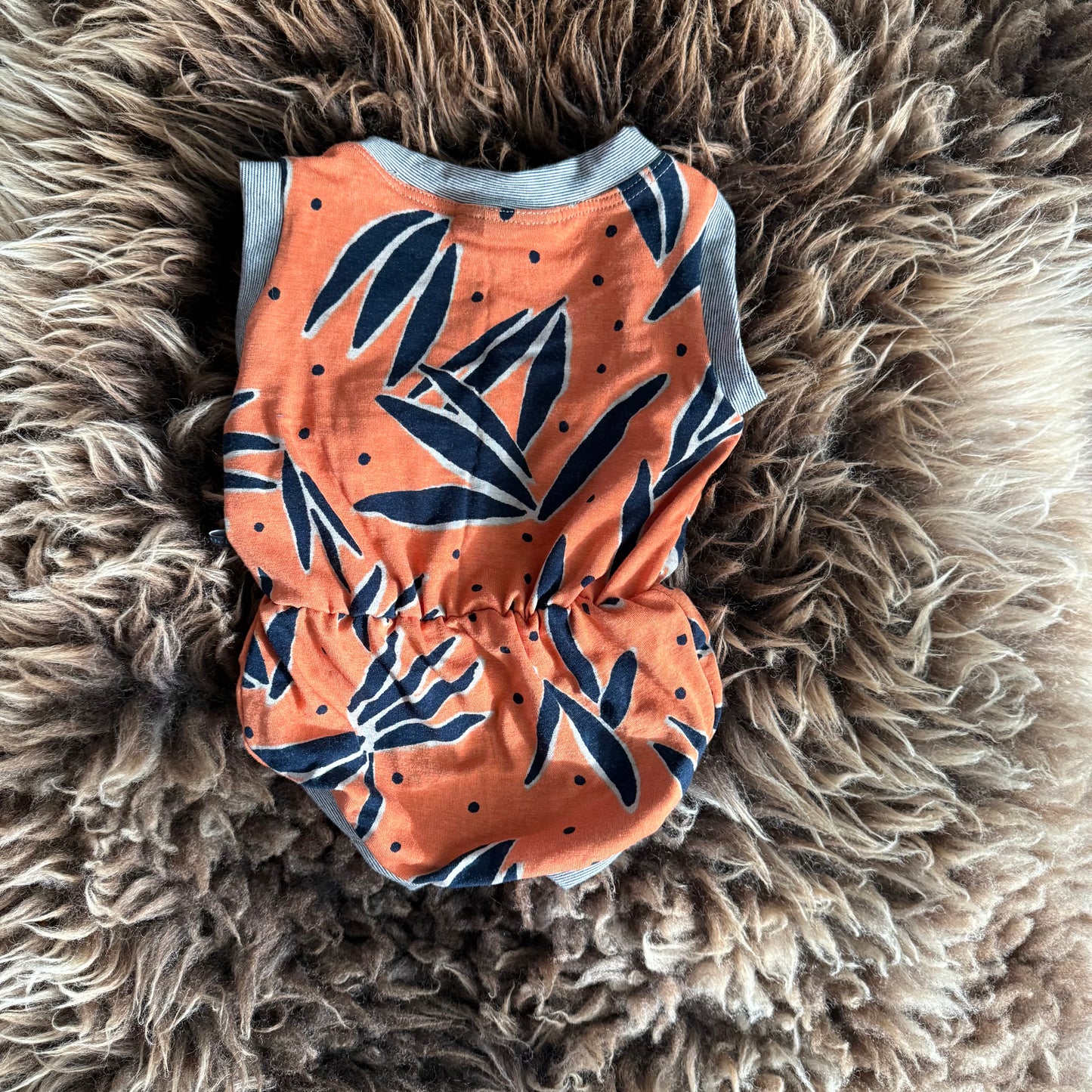 Retro Romper Coral