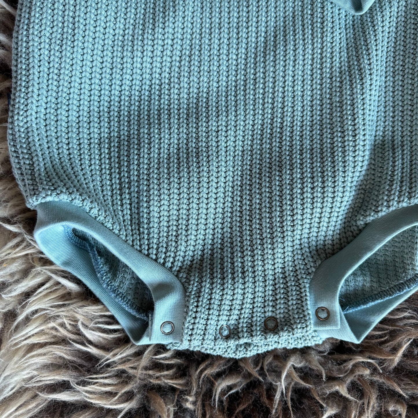 Baggy knit vintage groen