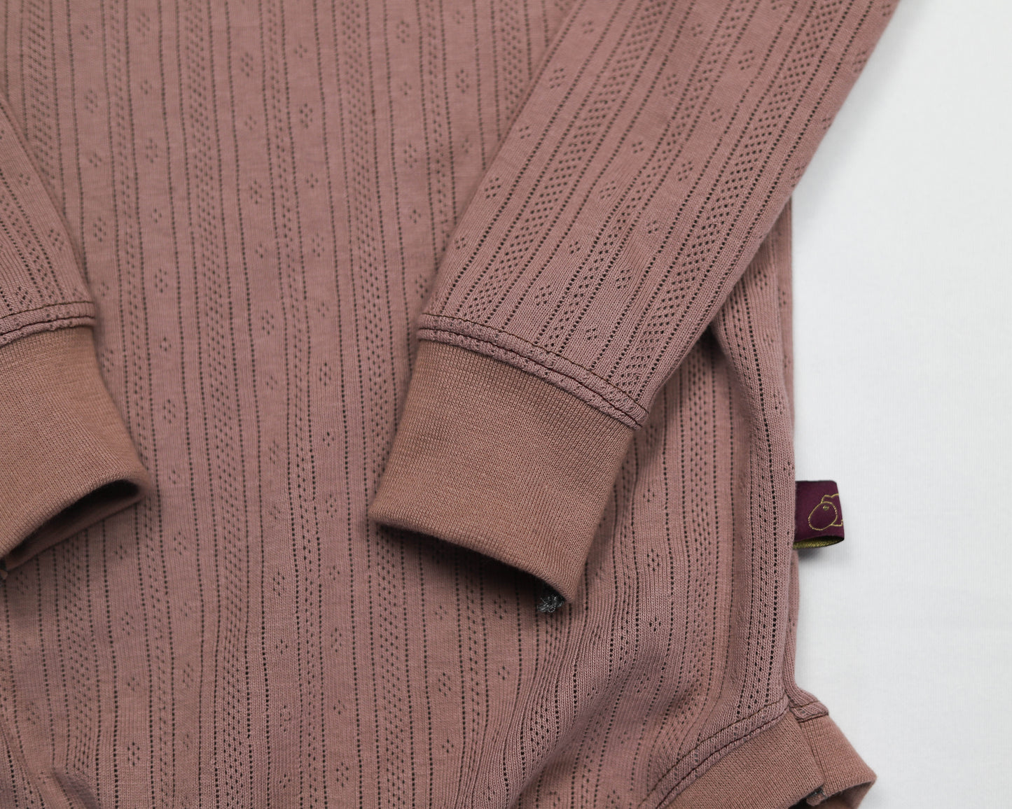 Romper Pointelle Mauve