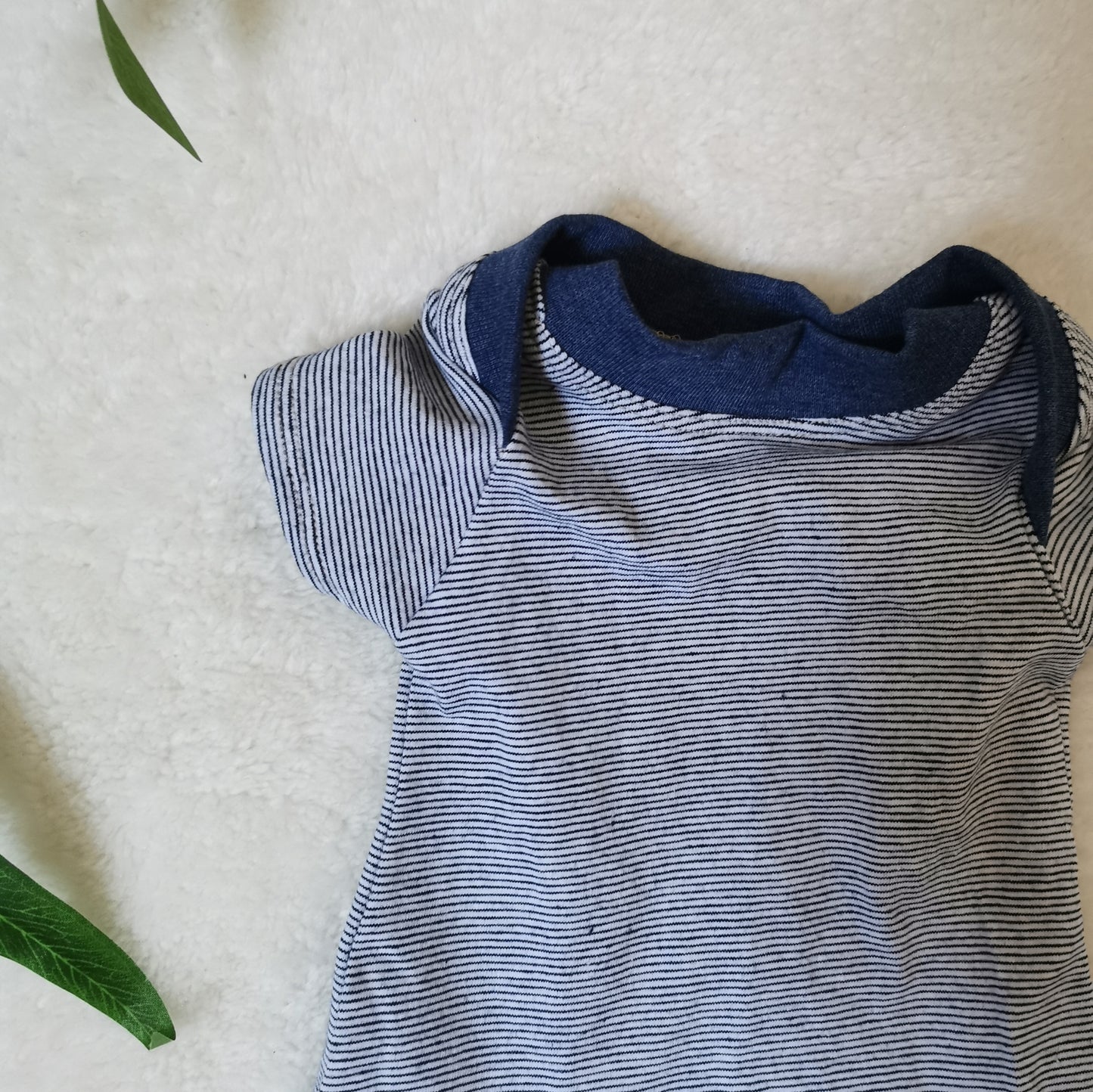 Tweedehands romper Marine Stripes 50-56