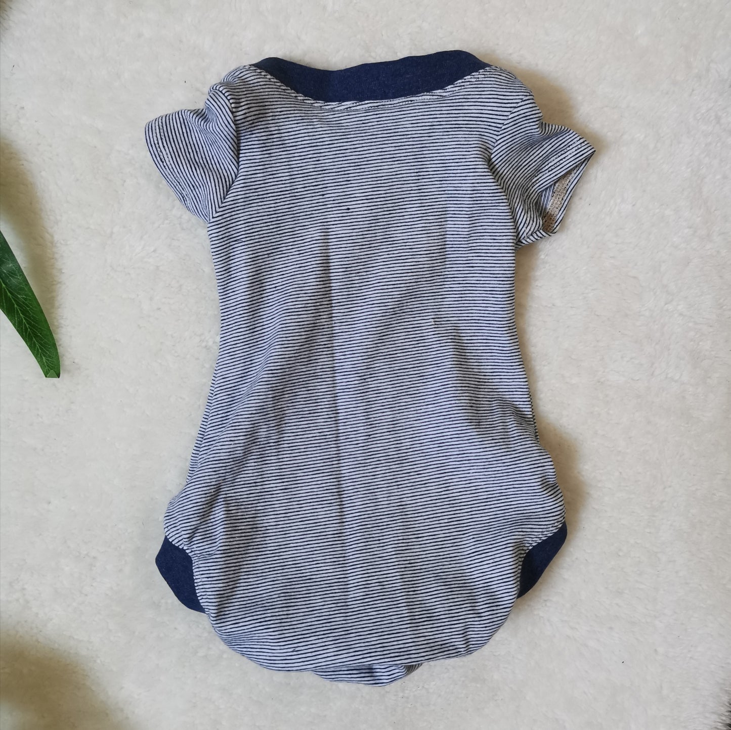 Tweedehands romper Marine Stripes 50-56