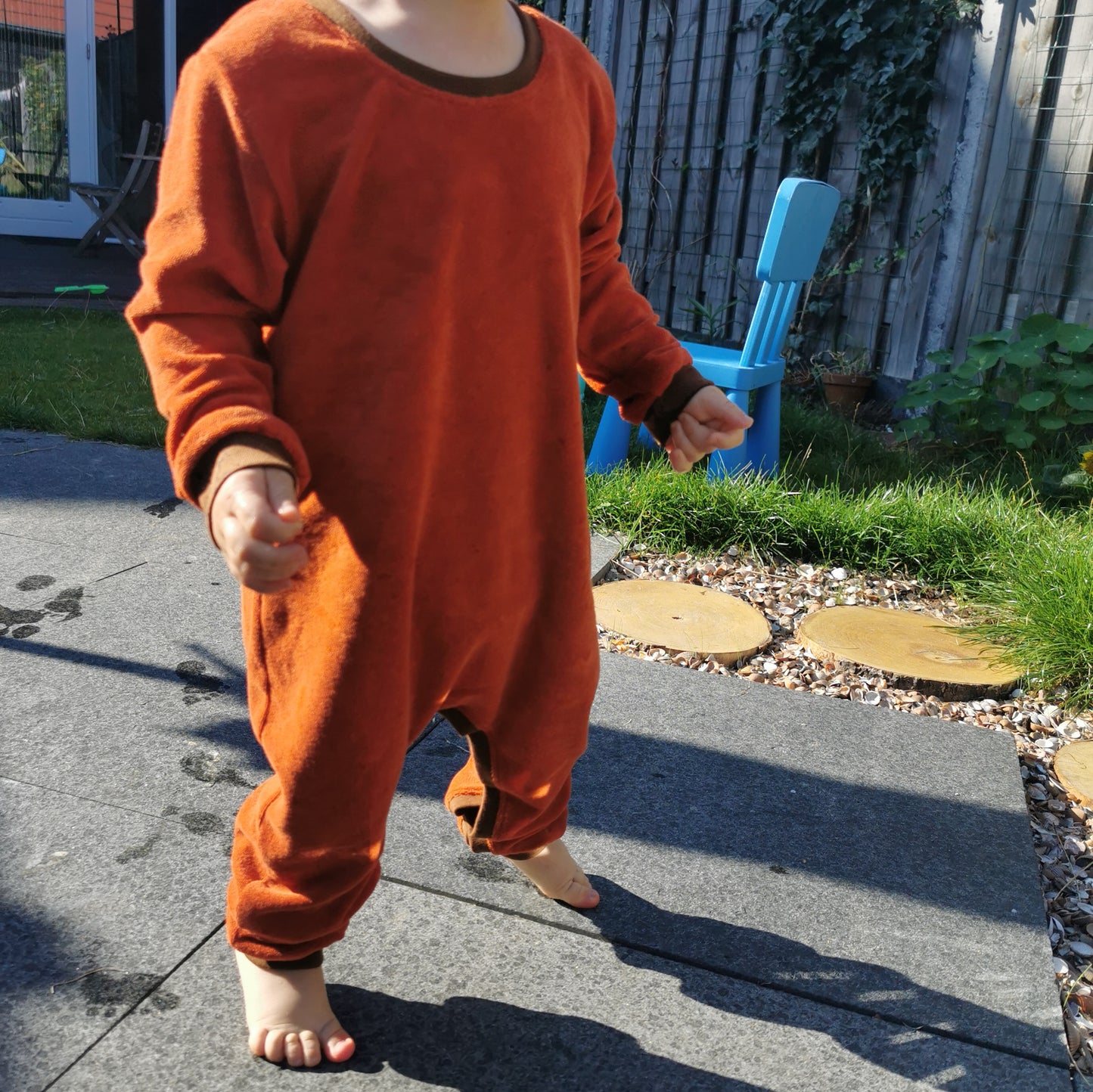 Onesie Rusty Brown
