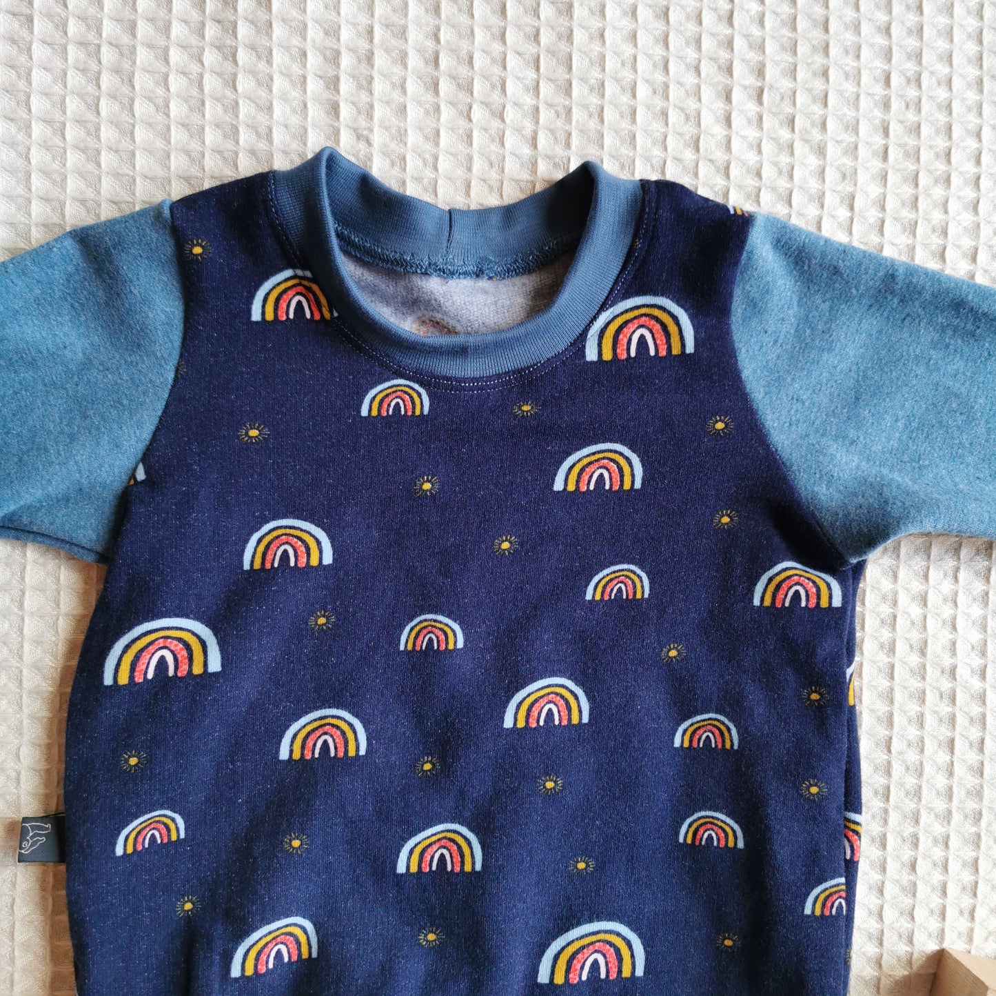 Sweater Rainbow blue
