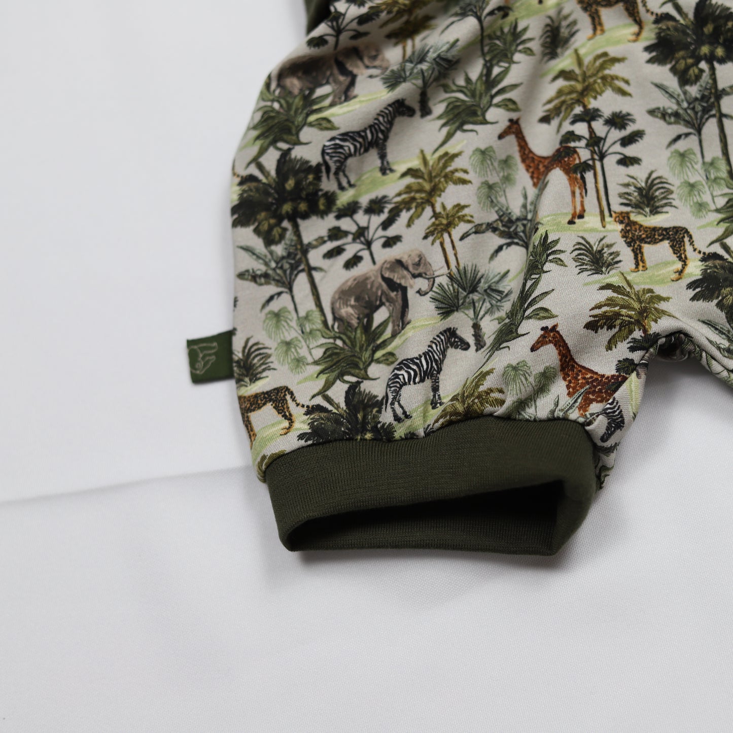 Foldover Shorts Jungle