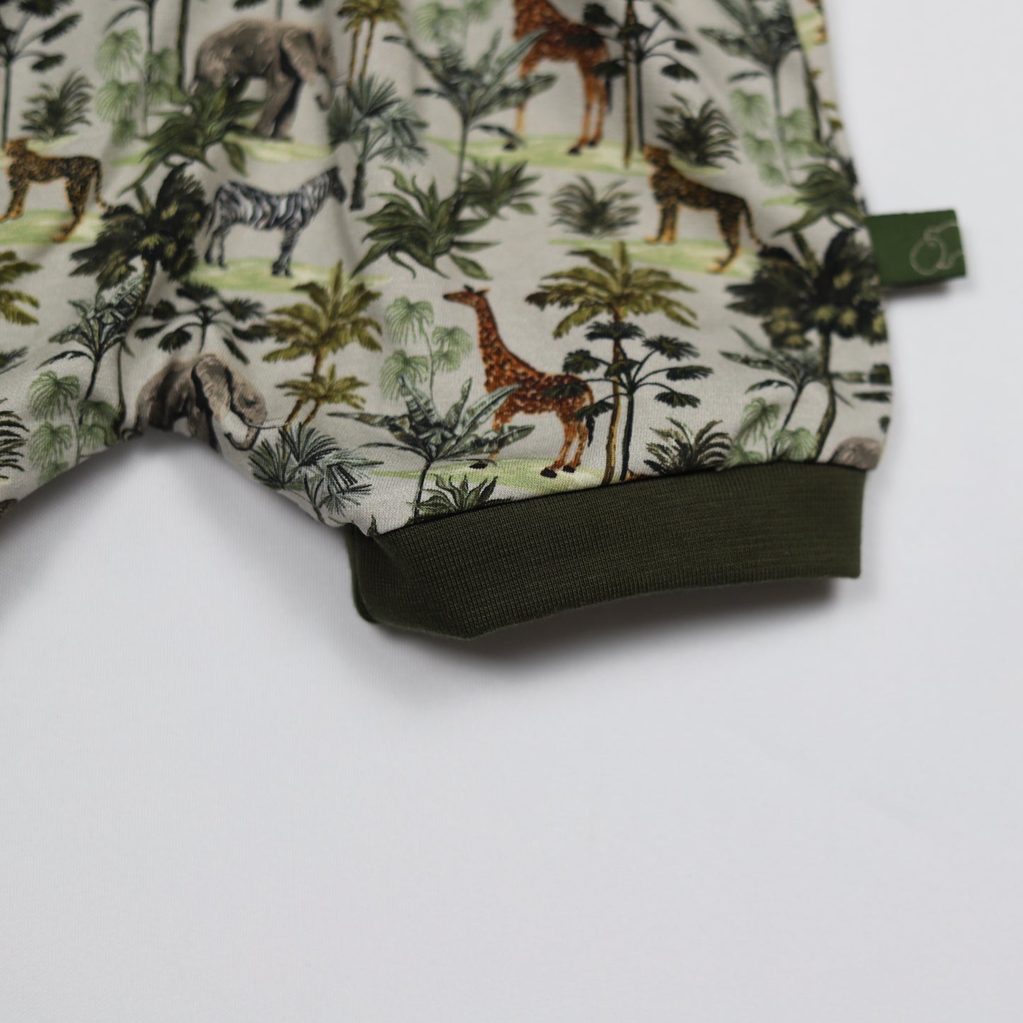 Foldover Shorts Jungle