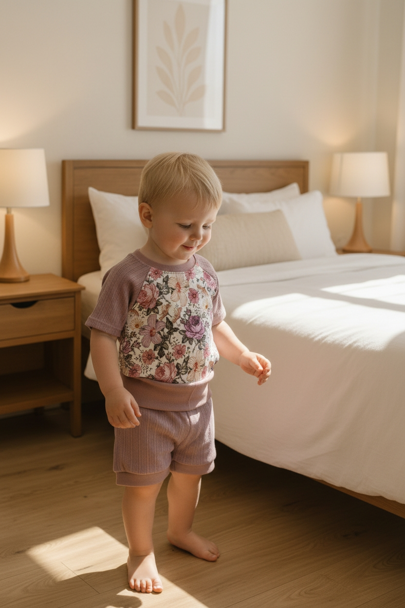 Meegroeishorts pointelle pink