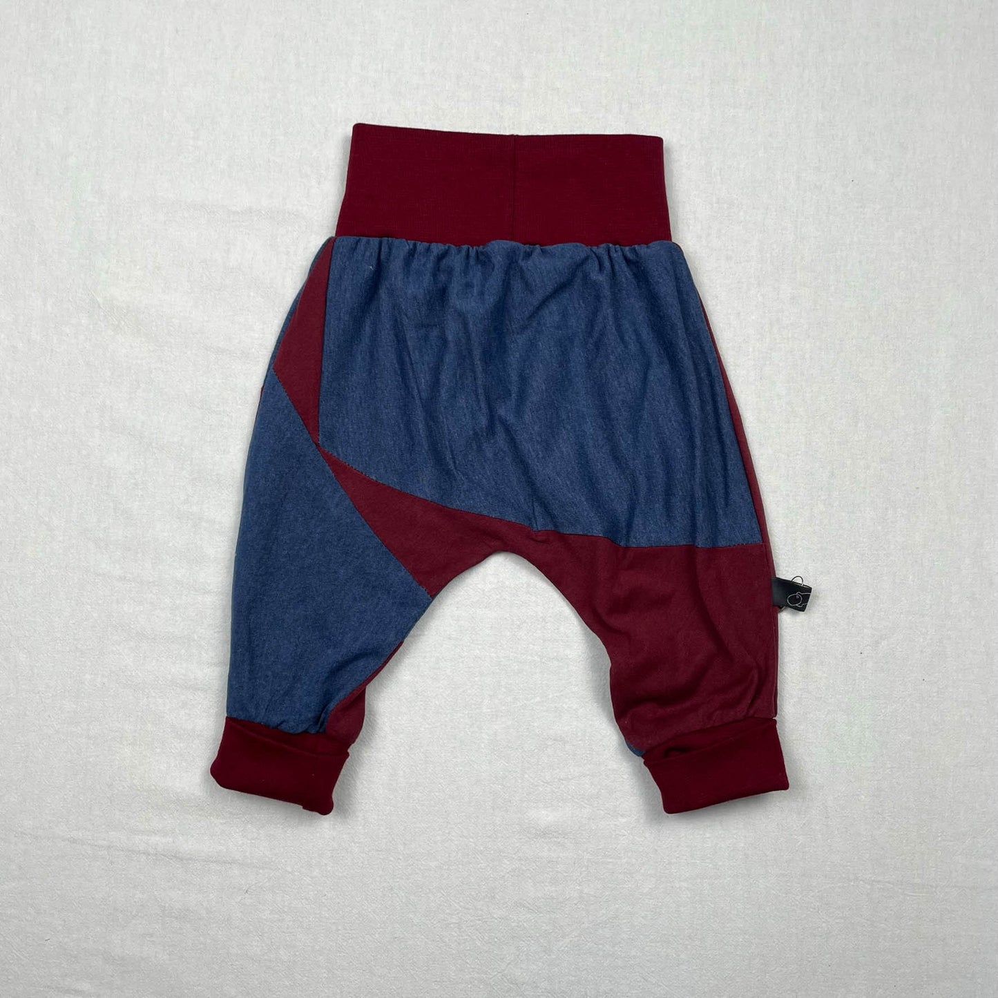 Zero Waste Broekje Blauw Aubergine