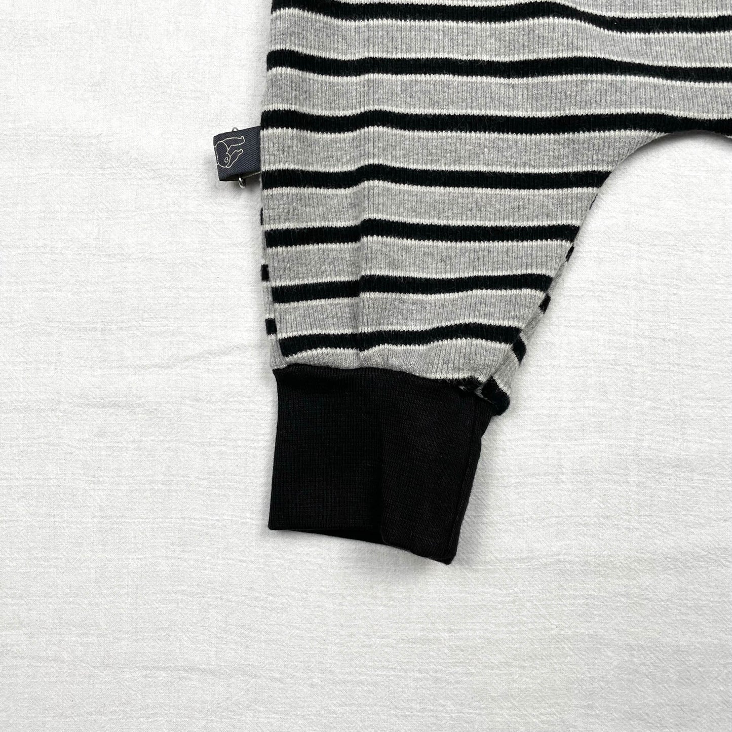 Zero Waste Broekje Black Striped