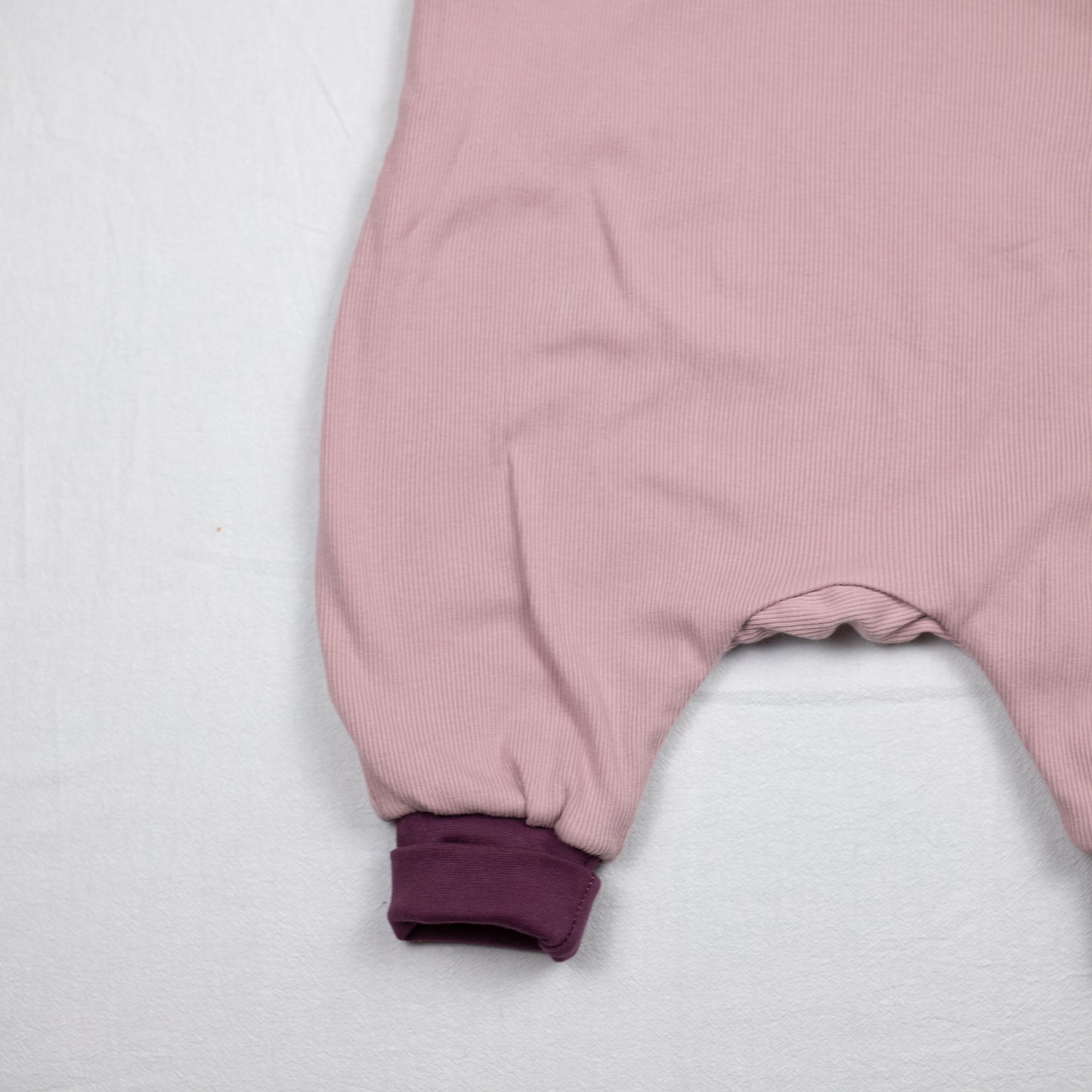 Omkeerbare tuinbroek marine pink