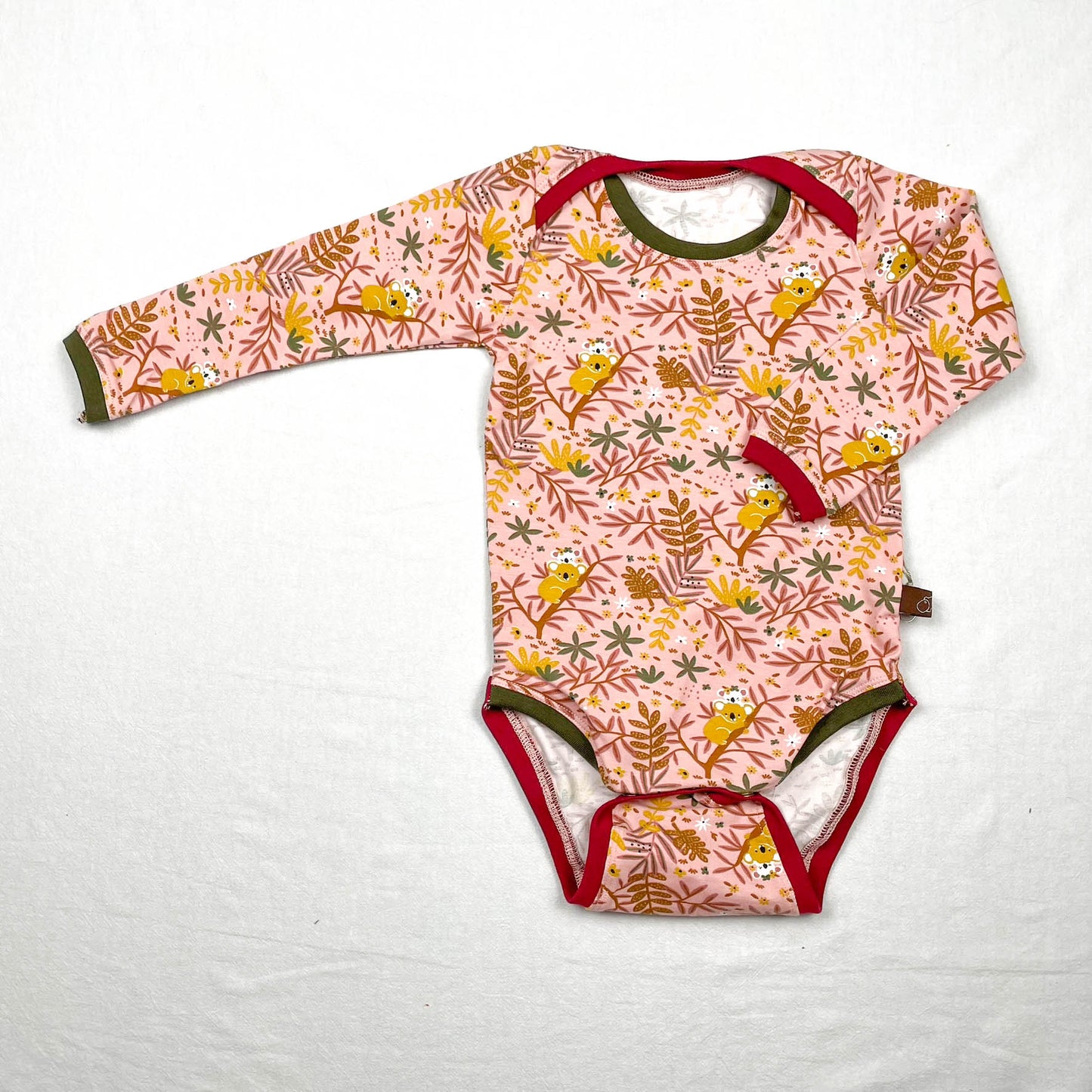 Romper Koala Pink