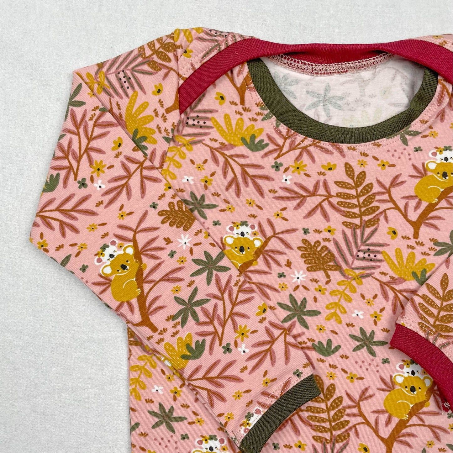Romper Koala Pink