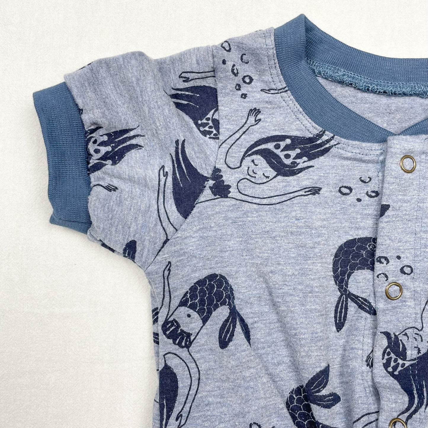 Retro Romper Mermaid