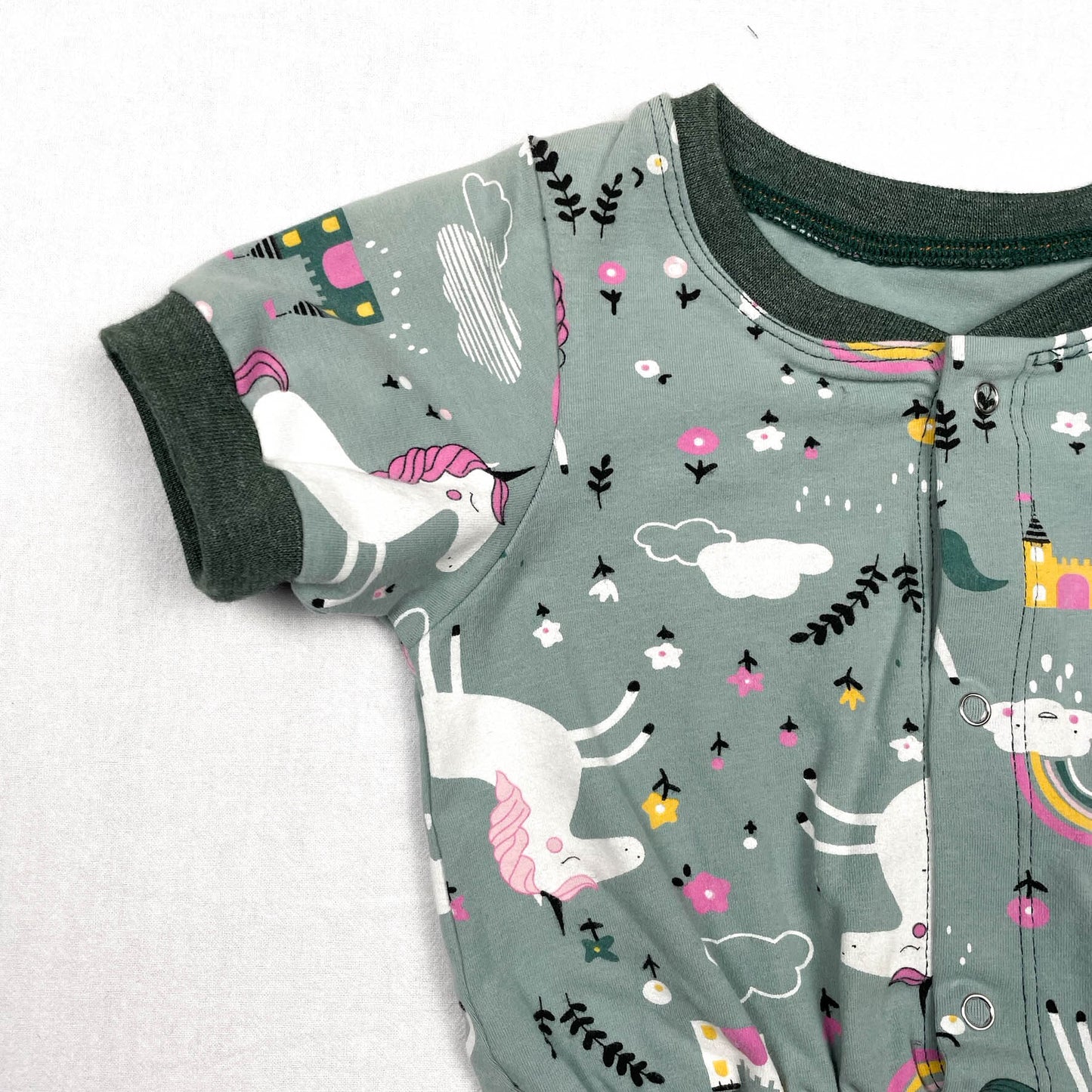 Retro Romper Unicorn