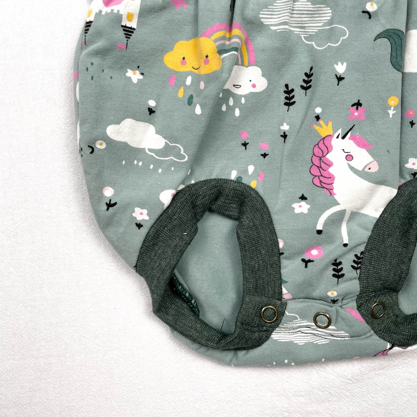 Retro Romper Unicorn