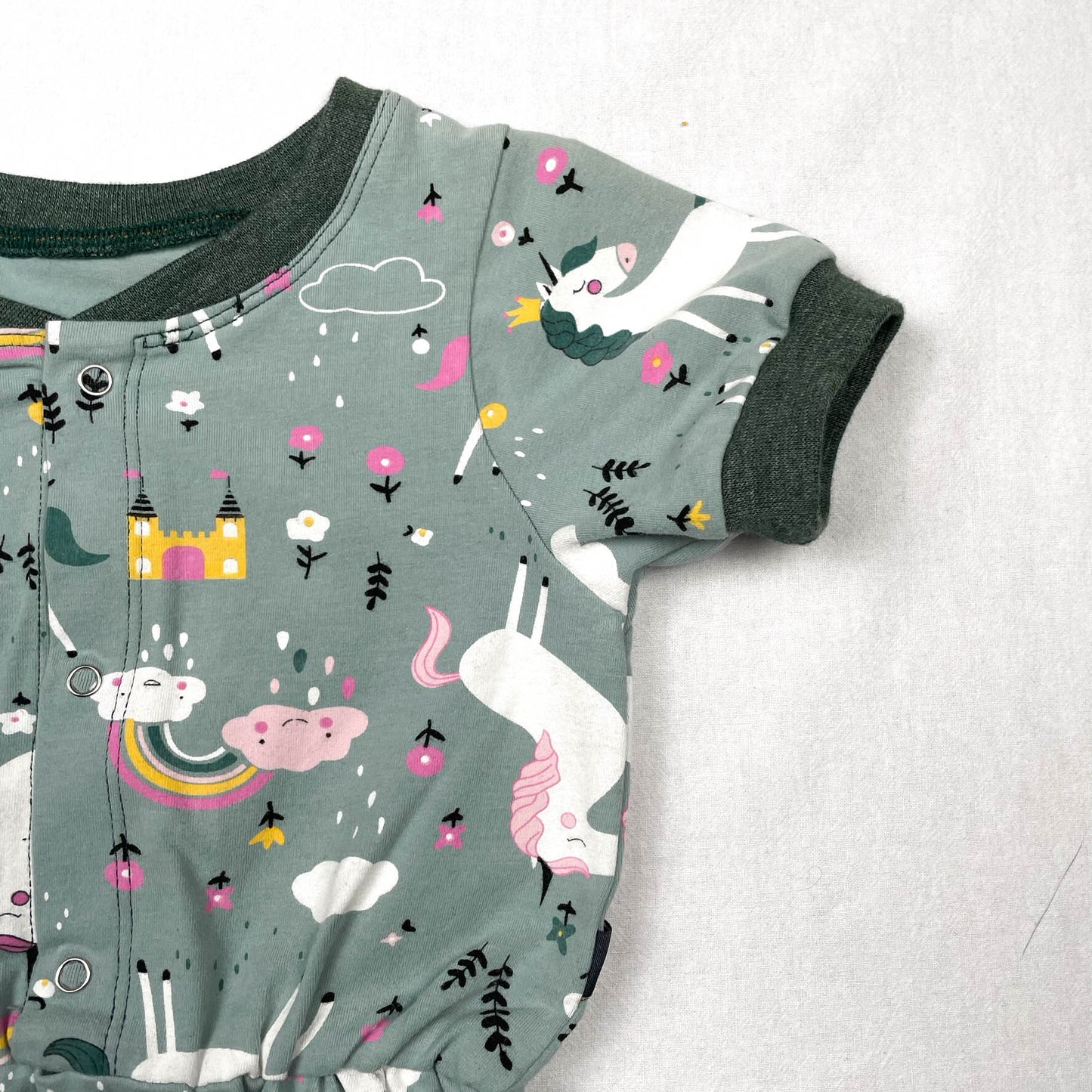 Retro Romper Unicorn