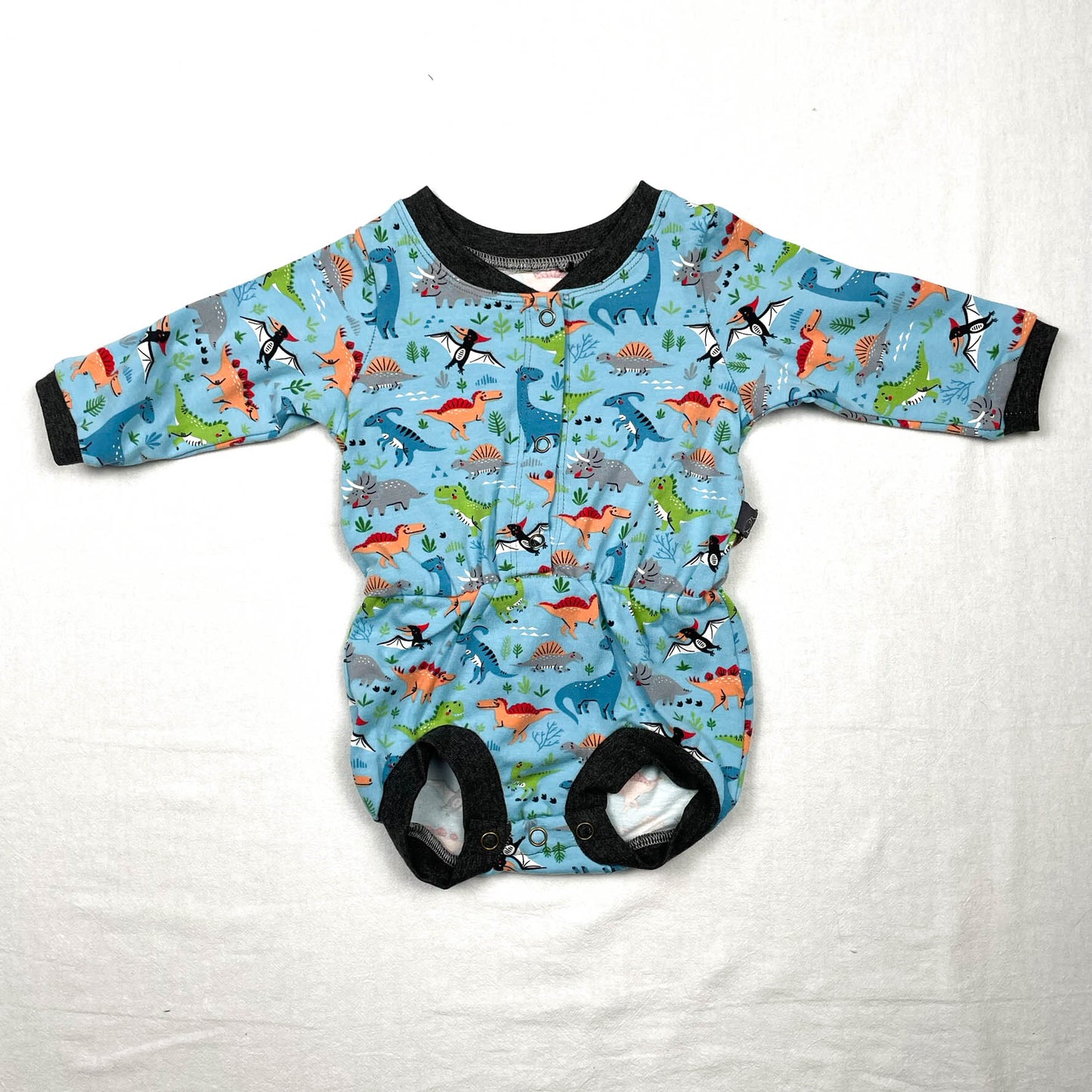 Retro Romper Dino