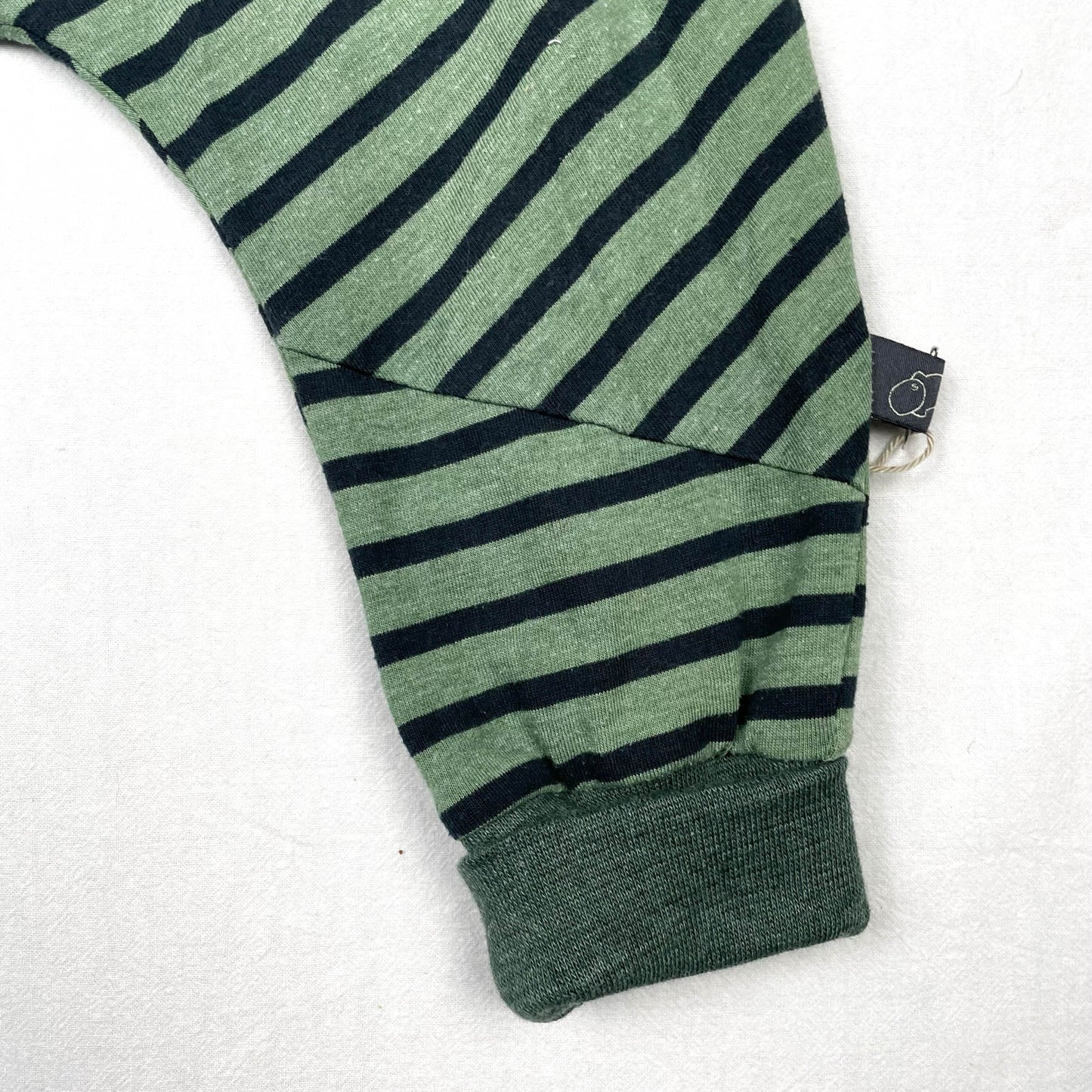 Zero Waste Broekje Green Striped