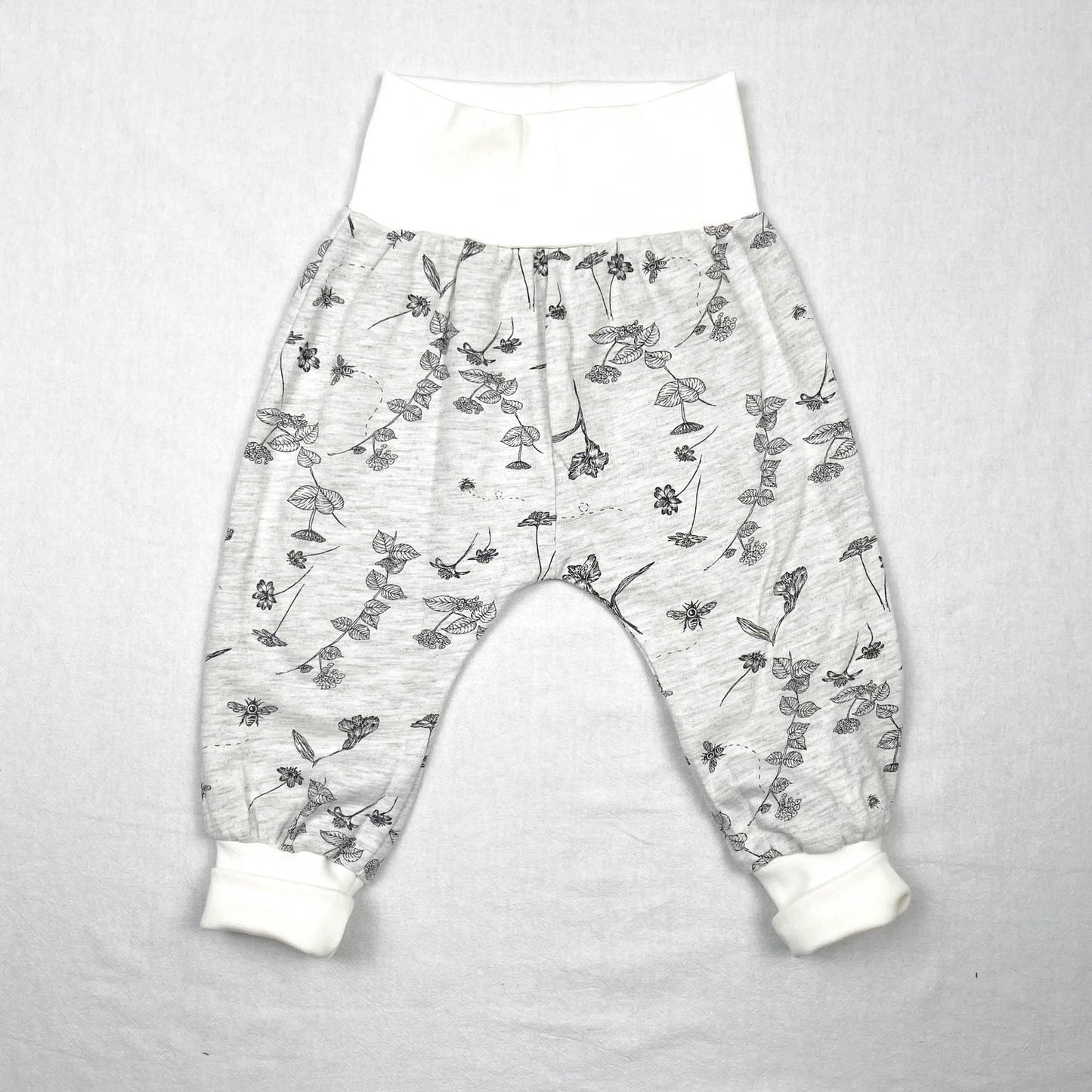 Zero Waste Broekje Grey Flora