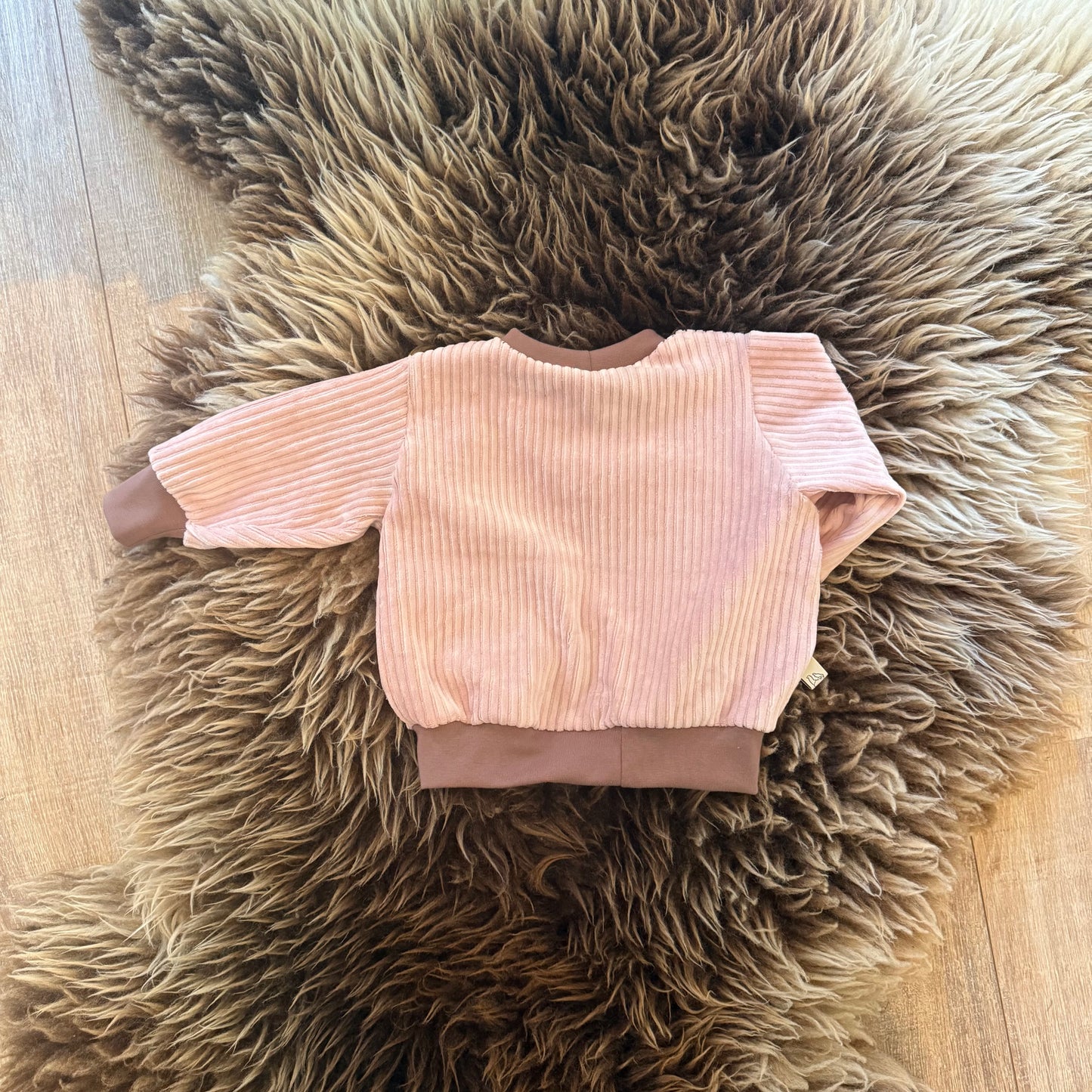 Corduroy Sweater pink