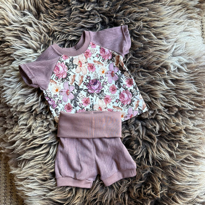 Meegroeishorts pointelle pink