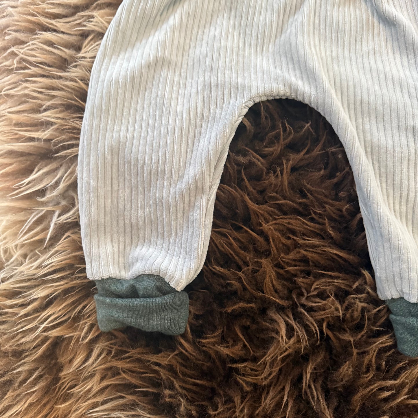 Harembroekje Corduroy Mint 80-86