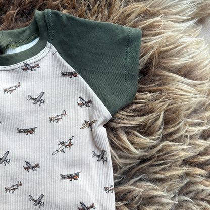 Shirt Olive Plane