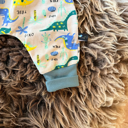 Zomer harem light grey dino