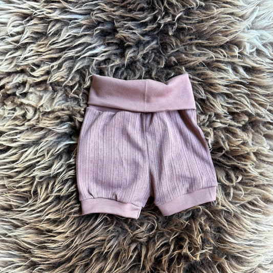 Meegroeishorts pointelle pink