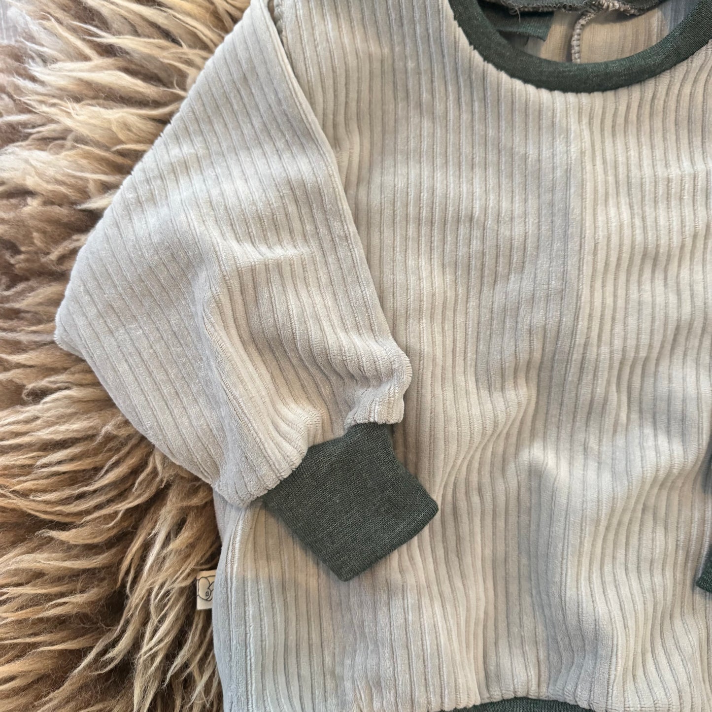 Sweater Corduroy Mint 80-86