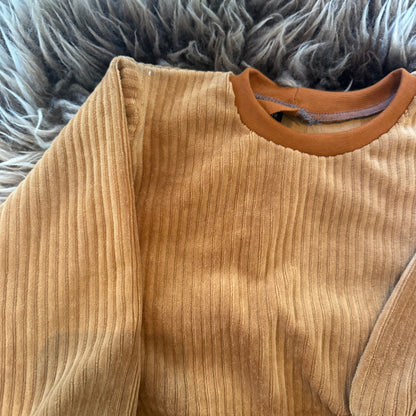 Sweater Corduroy Cognac
