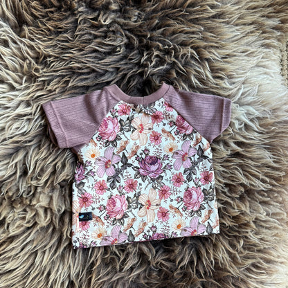 Shirt pink flowers