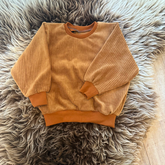 Sweater Corduroy Cognac