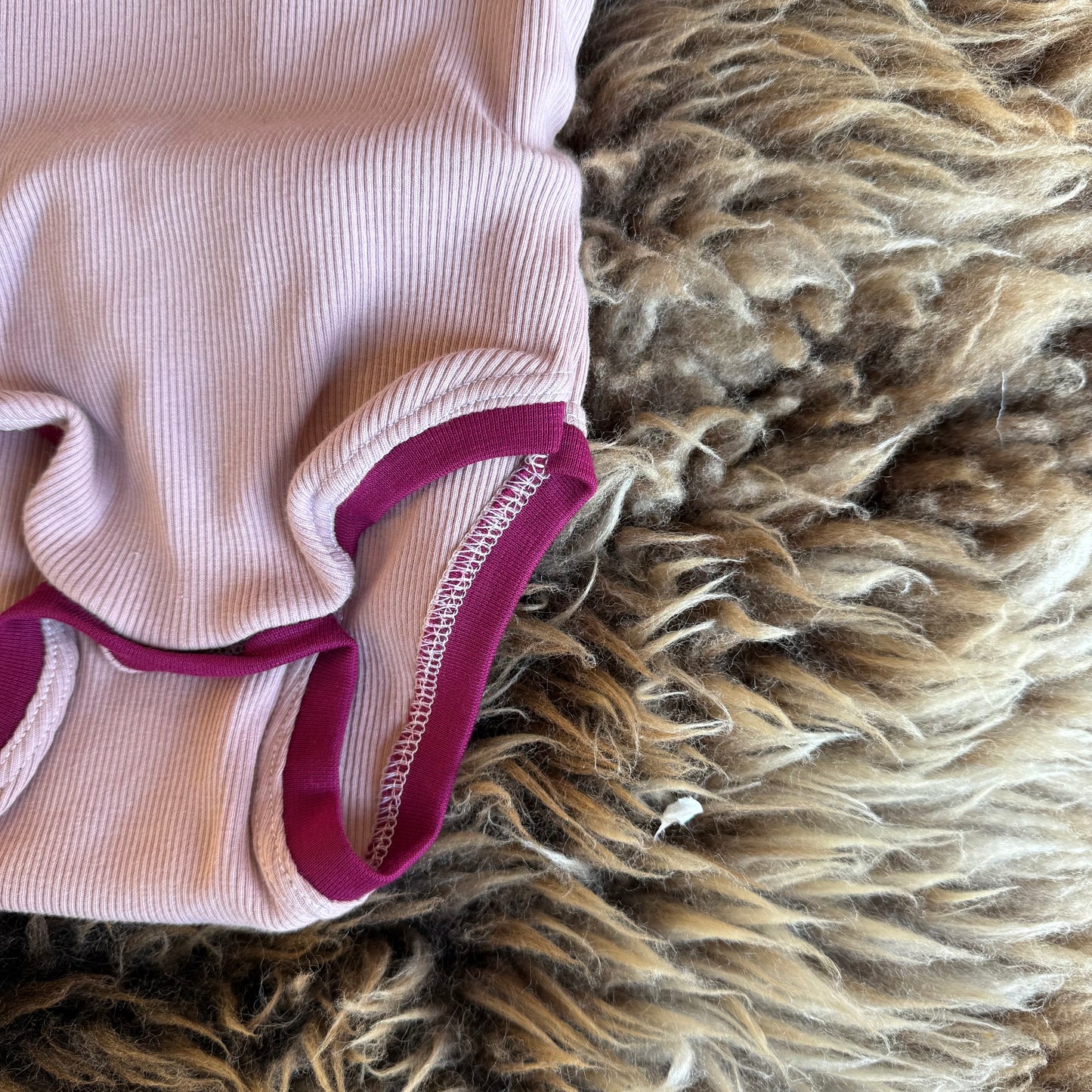 Romper vintage pink 56-62
