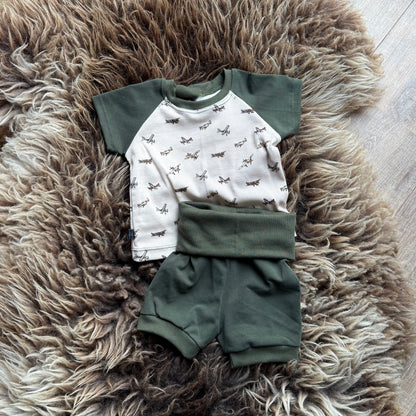 Shirt Olive Plane