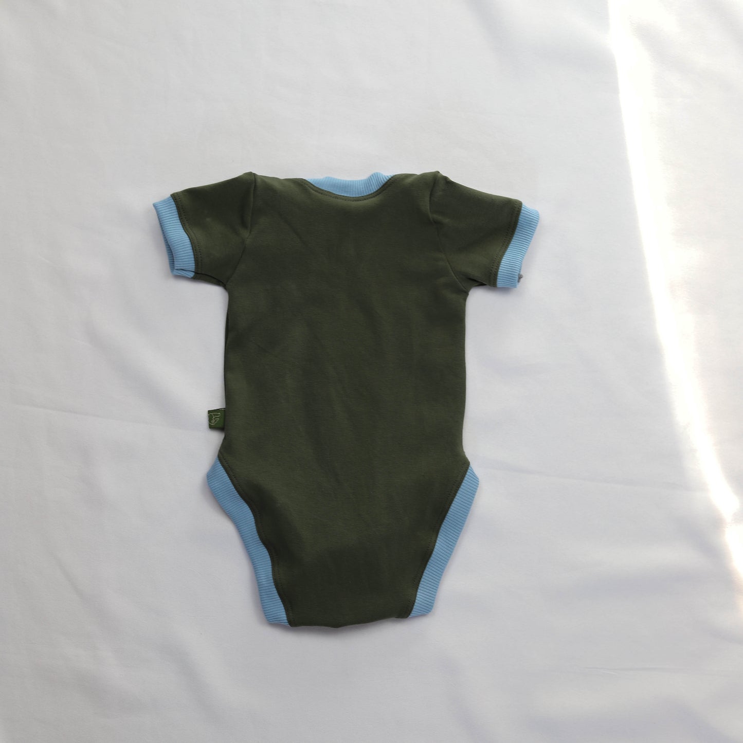 Romper Olive Blue