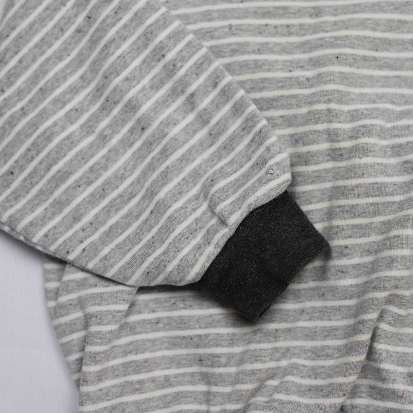 Tweedehands Sweater Grey Stripes 80-86