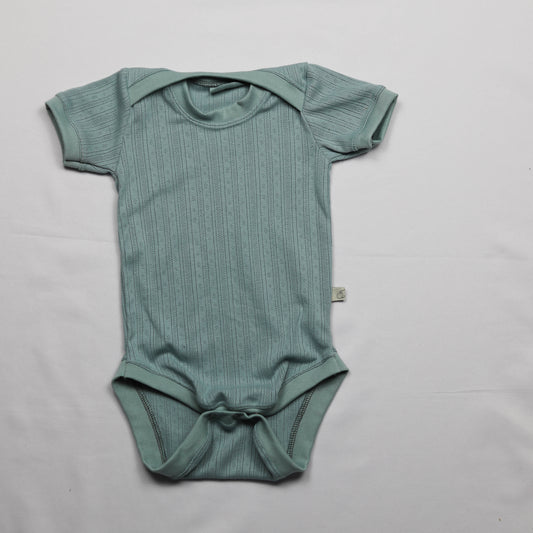 Romper Pointelle Vintage Green