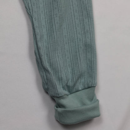 Harembroekje Pointelle Vintagegreen