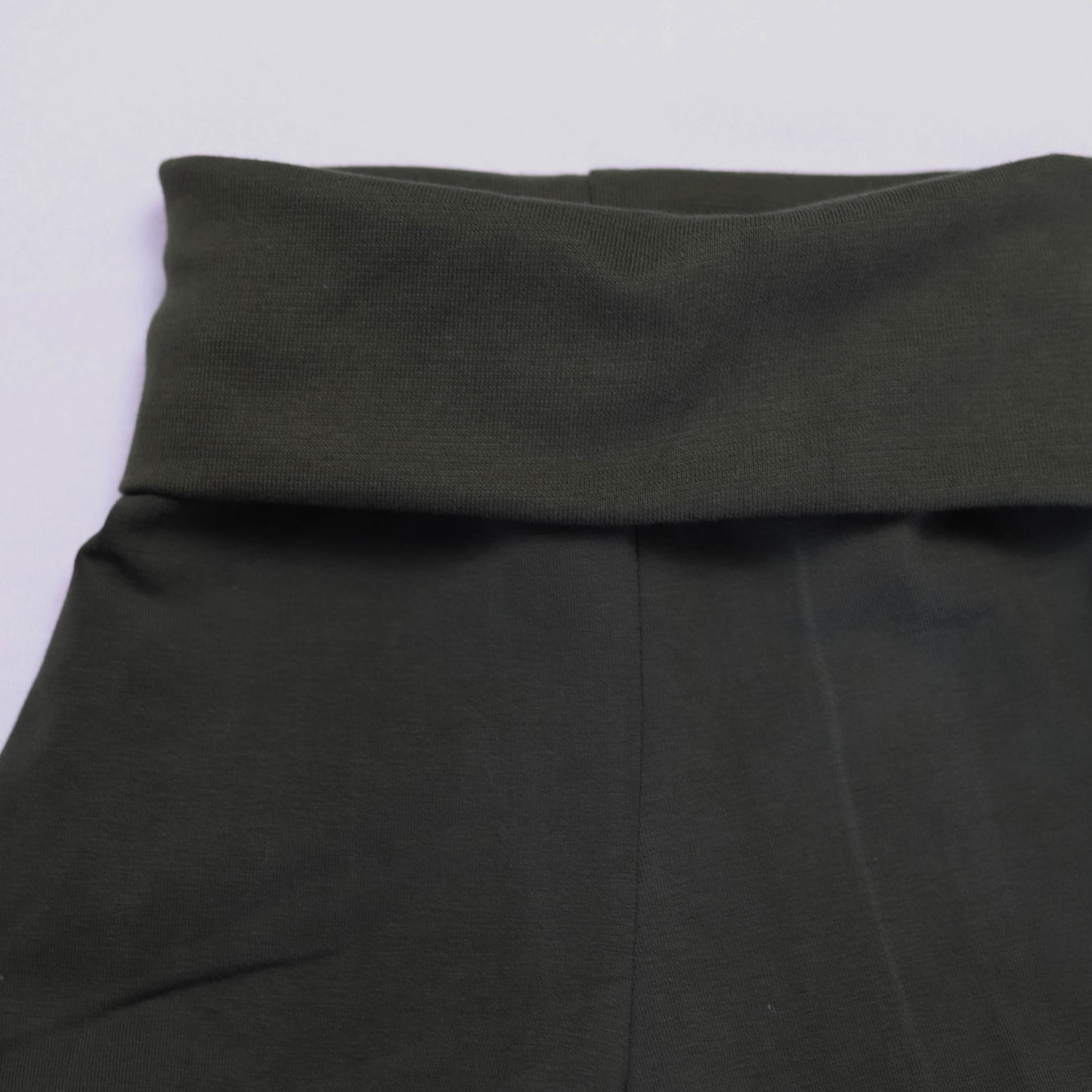Foldover Shorts Olive
